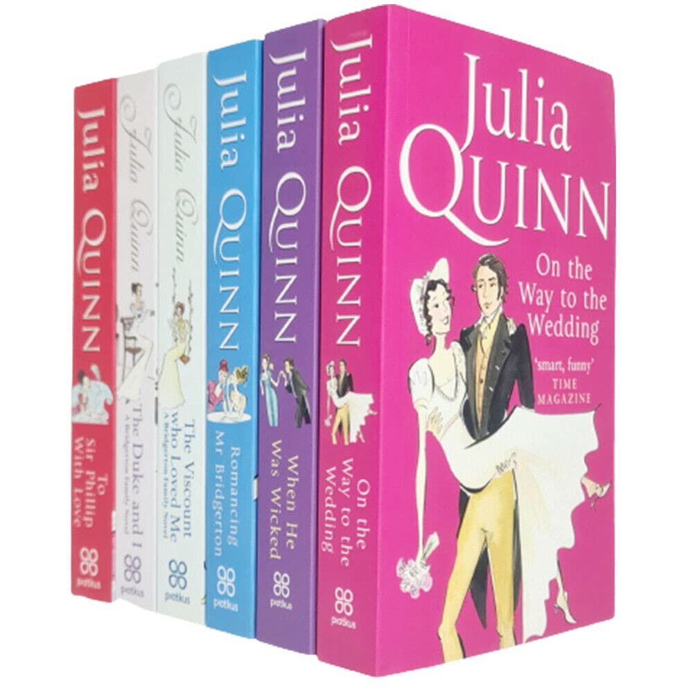 Julia Quinn Bridgerton Family Series 6 Collection Books Set (Paperback)