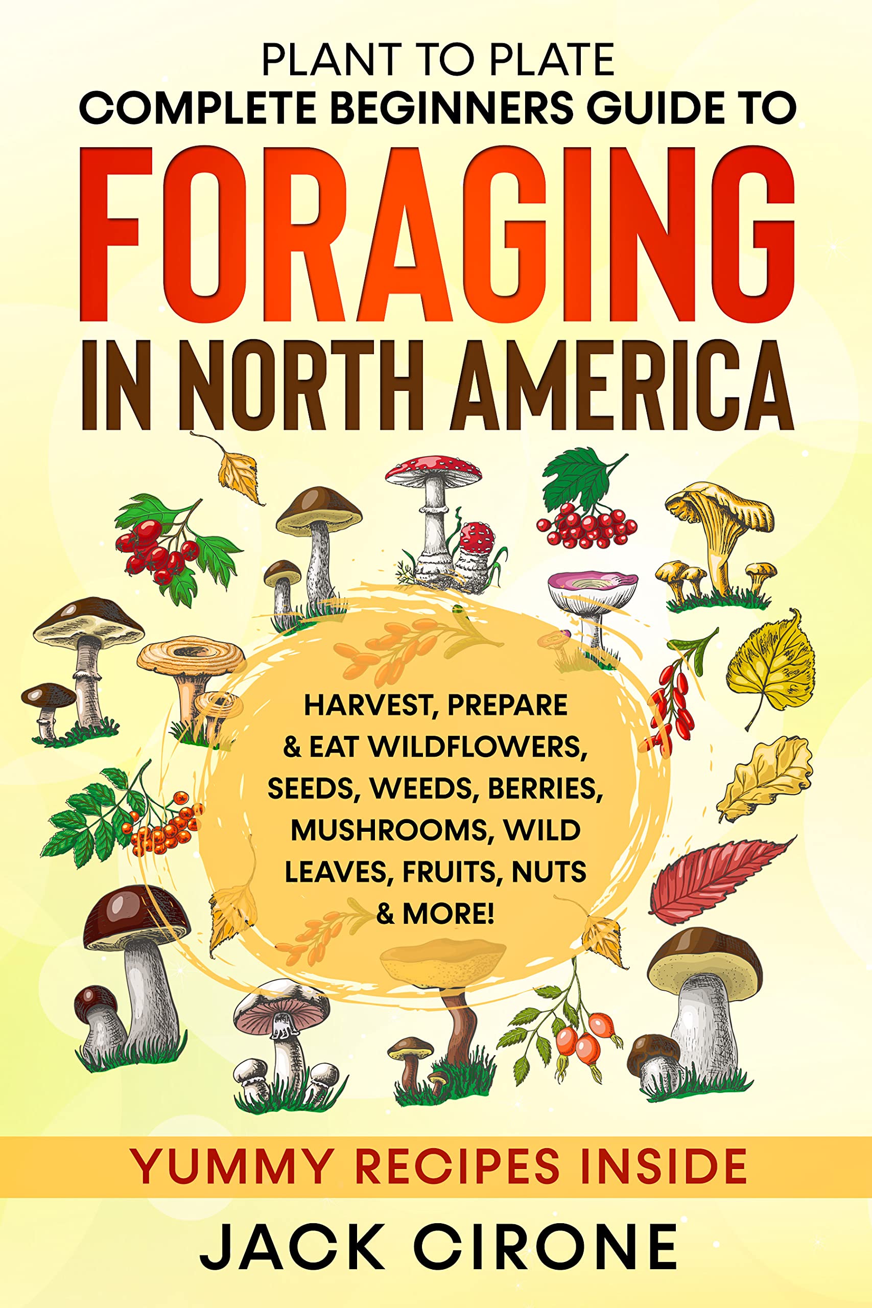 Plant to Plate - Complete Beginners Guide to Foraging in North America: Harvest, Prepare & Eat Wildflowers, Seeds, Weeds, Berries, Mushrooms, Wild Leaves, Fruits, Nuts & More! (Kindle Edition)
