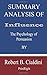 Summary Analysis Of Influence: The Psychology of Persuasion By Robert B. Cialdini