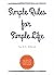 Simple Rules For Simple Life by A.A. Sõbrad
