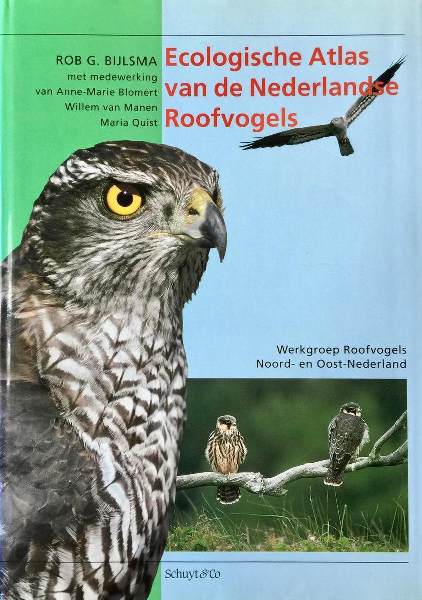 Ecologische atlas van de Nederlandse Roofvogels
