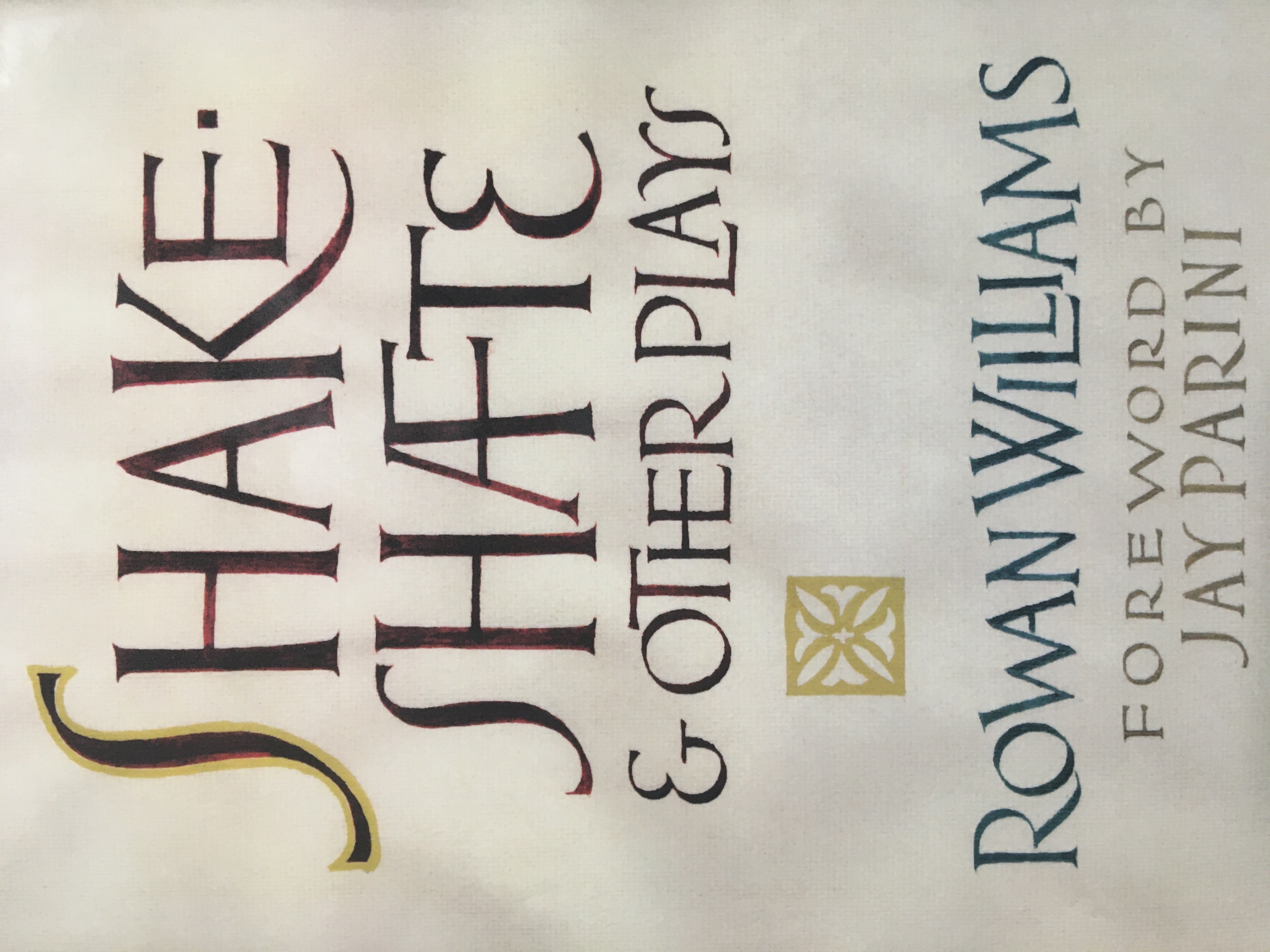 Shakeshafte & Other Plays (Hardcover)