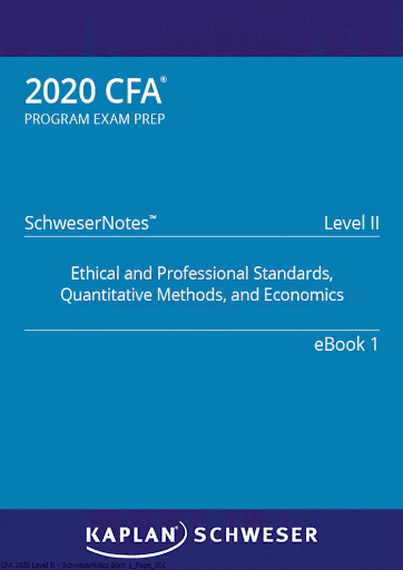 2020 CFA Level 2 Kaplan Schweser Notes: Books 1-5, Practice Exam Vol 1-2, QuickSheet