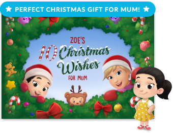 "Name" 10 Christmas Wishes for "Mum" - Mummy & Kiddie