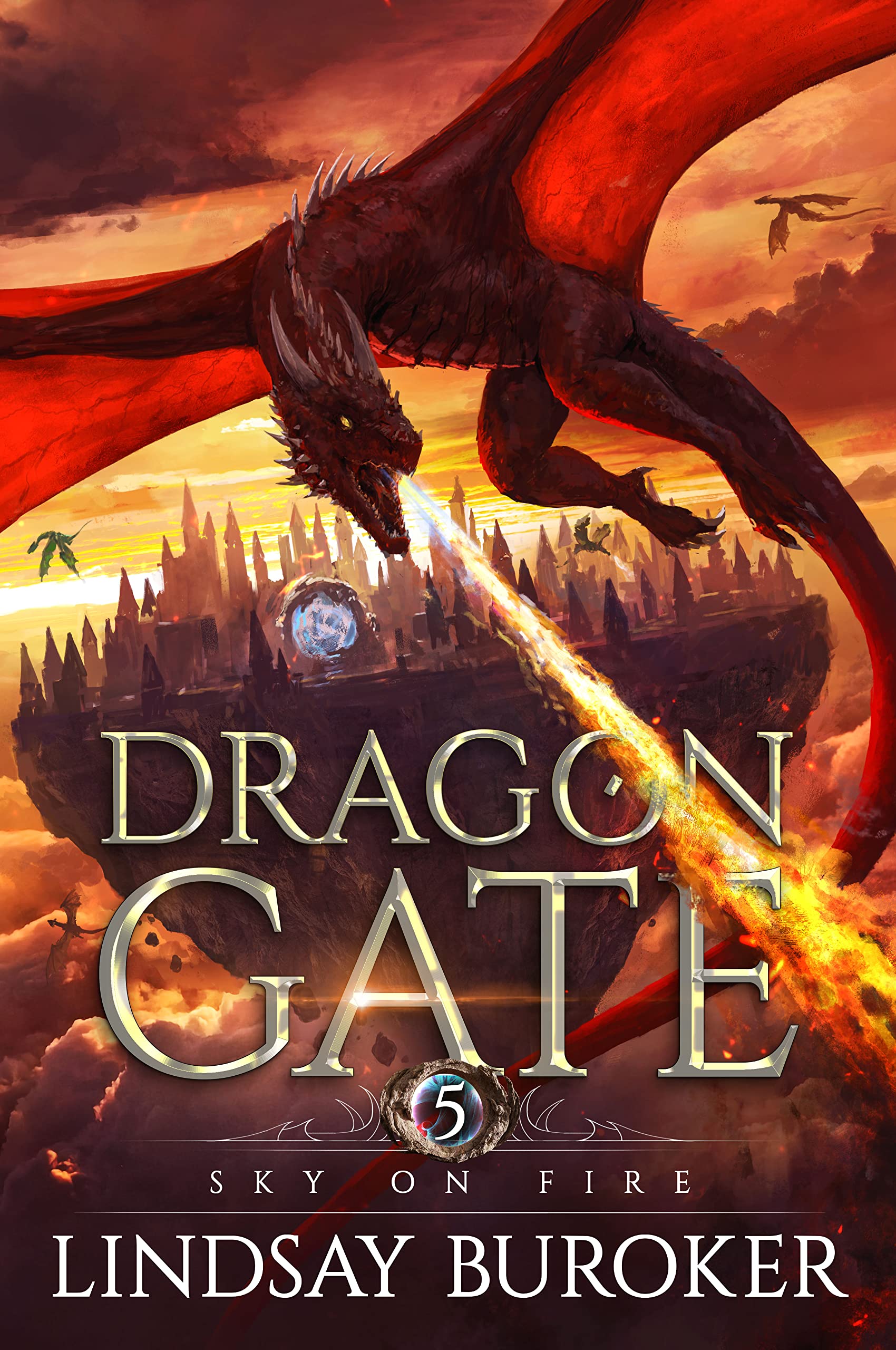 Sky on Fire (Dragon Gate, #5)