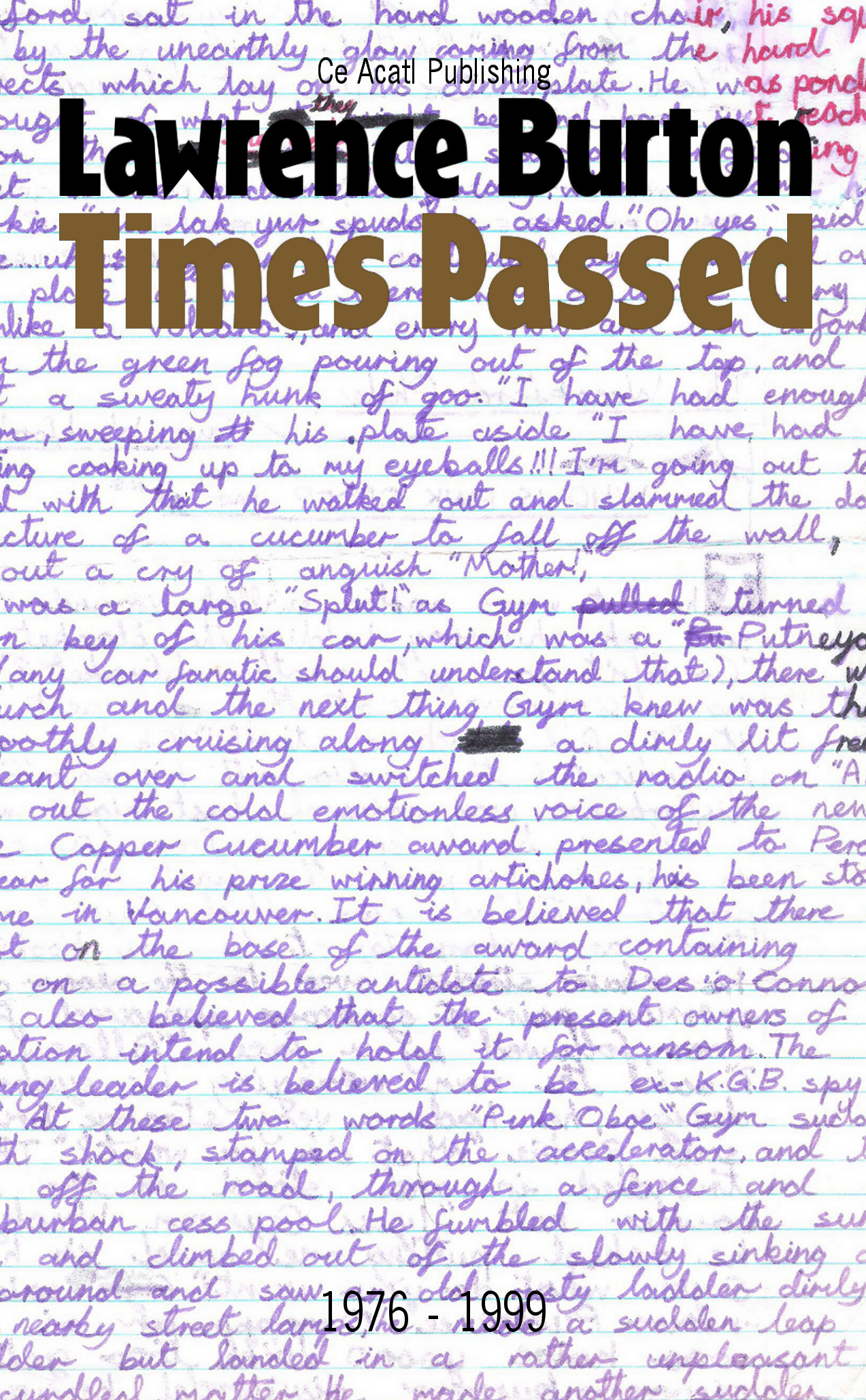 Times Passed 1976-1999 (fanzine and related writing #1)