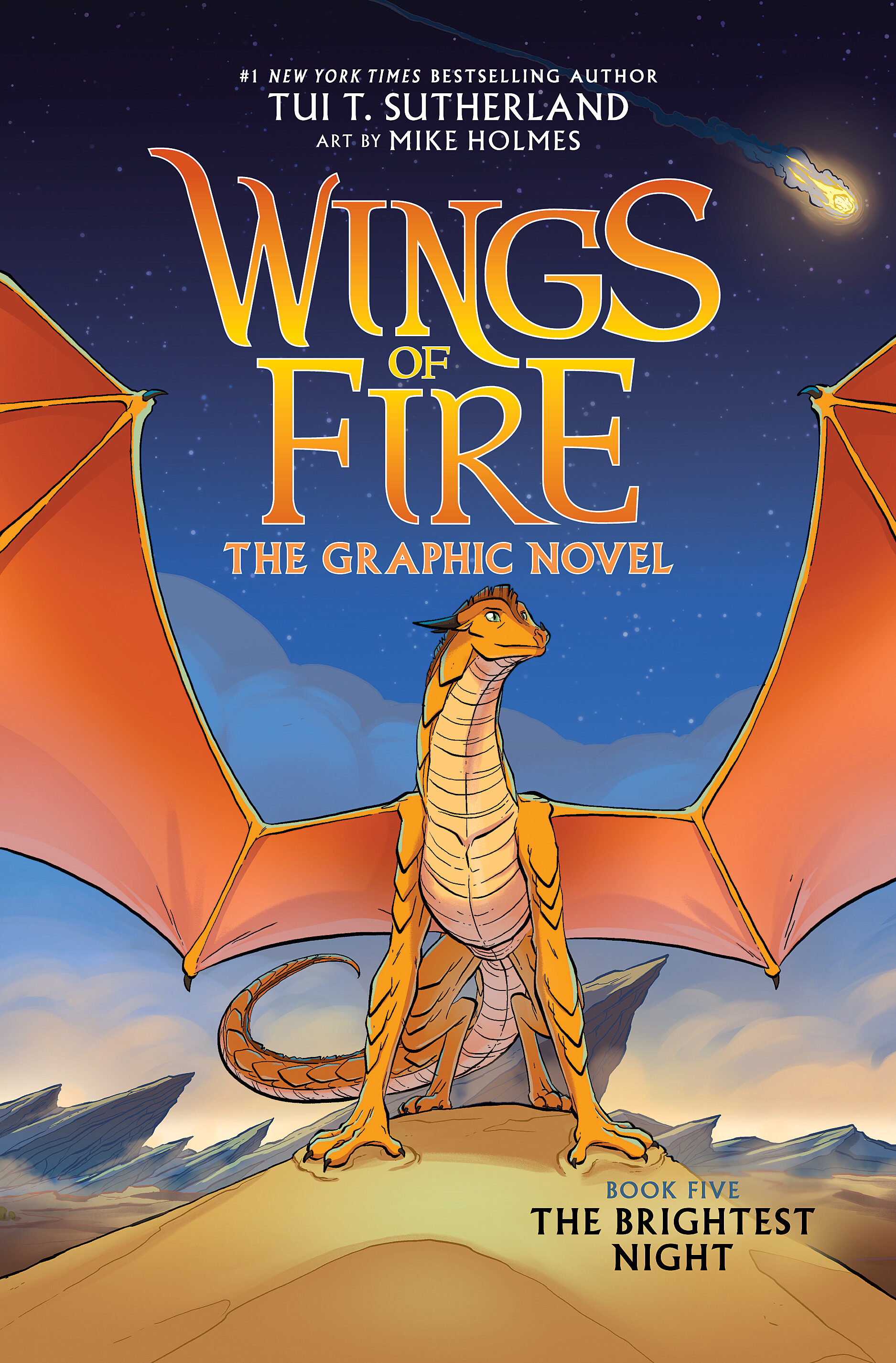 The Brightest Night (Wings of Fire Graphic Novel, #5)