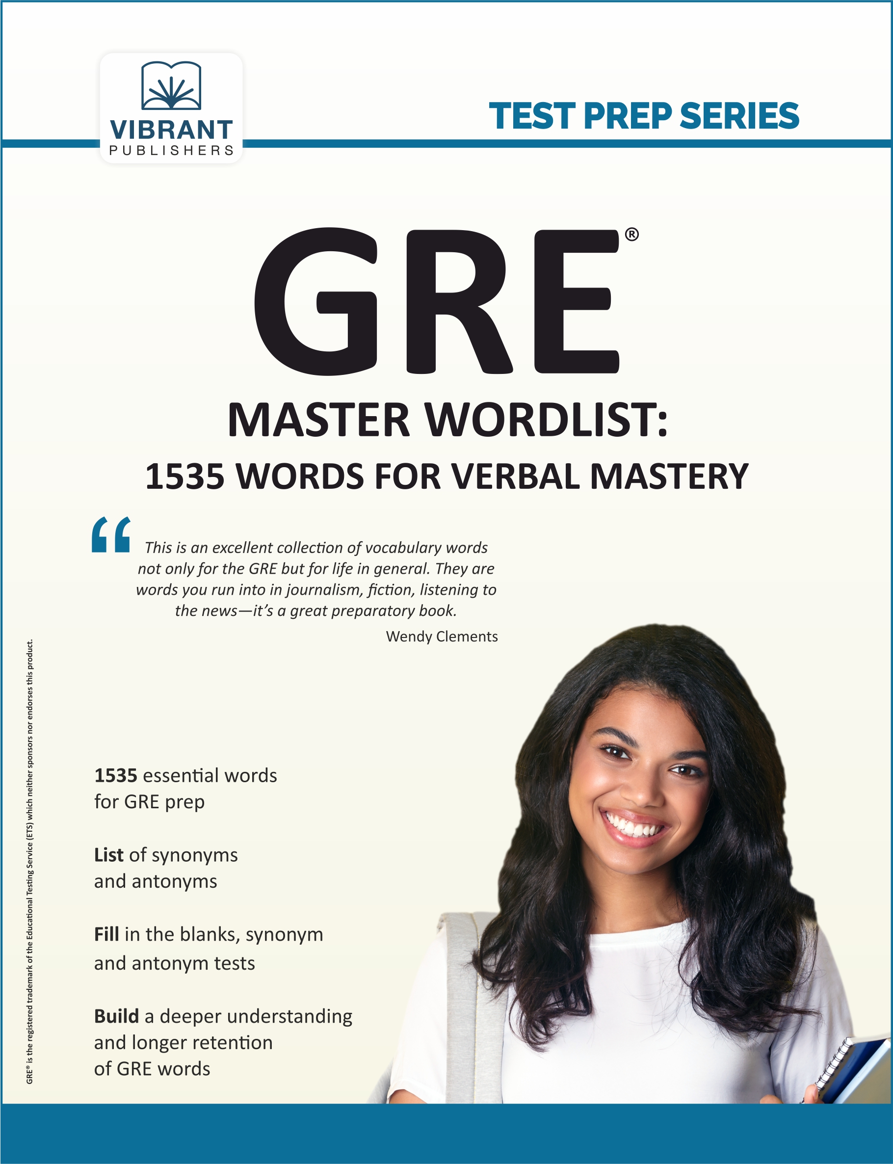 GRE Master Wordlist: 1535 Words For Verbal Mastery( Sixth Edition) (Test Prep Series)