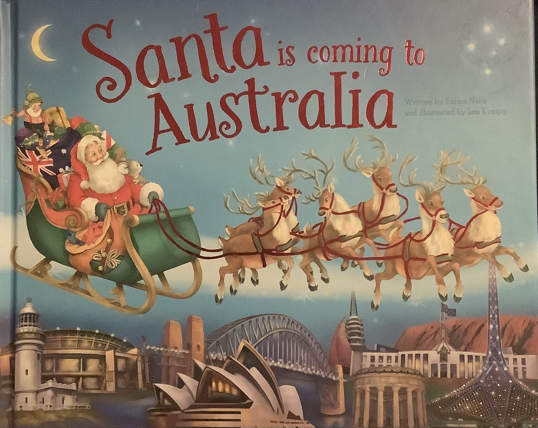 Santa is Coming to Australia (Hardcover)