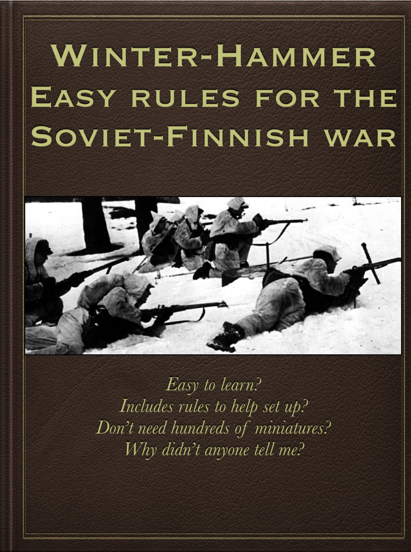 Winter-Hammer: Easy Rules for the Soviet-Finnish War