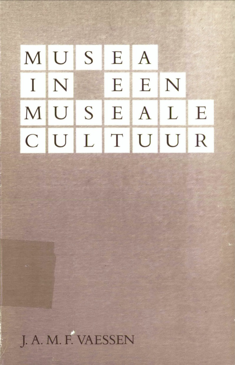 Musea in een museale cultuur. De problematische legitimering van het kunstmuseum