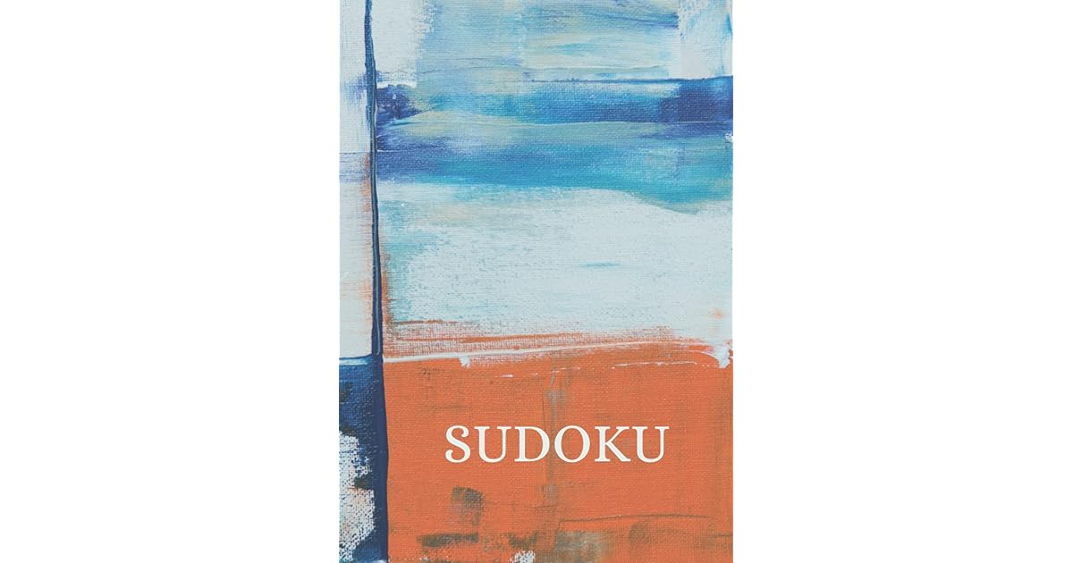 Sudoku Aesthetic Sudoku Book 100 Puzzles Pretty Cover Design 
