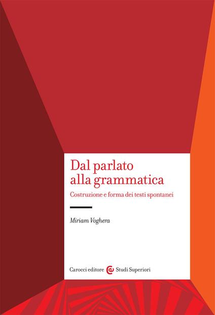 Dal parlato alla grammatica (Paperback)