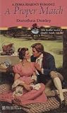 A Proper Match (Zebra Regency Romance)