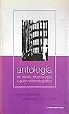 Antología de letras, dramaturgia y guión cinematográfico (Jóvenes Creadores 2001-2002)