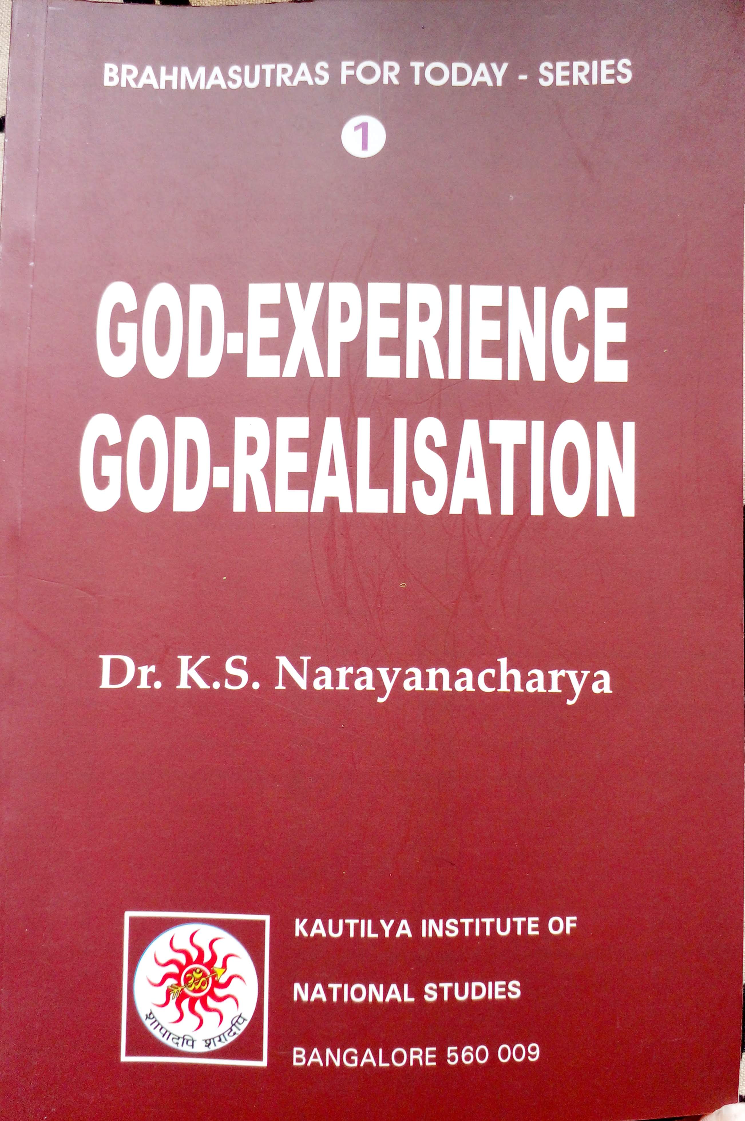 God-Experience God-Realisation