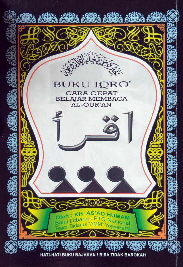 Buku IQRO' Cara Cepat Belajar Membaca Al-Qur'an