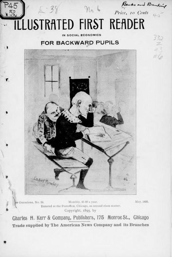 Illustrated first reader in social economics for backward pupils (Unknown Binding)