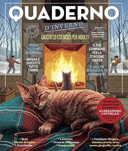 Quaderno D'inverno 2021-2022 L'originale Giochi Esercizi e Passatempi Per Adulti: Vol. 1