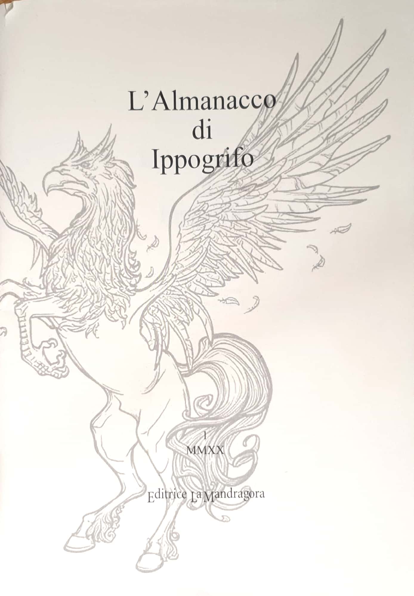L'Almanacco di Ippogrifo - I - MMXX