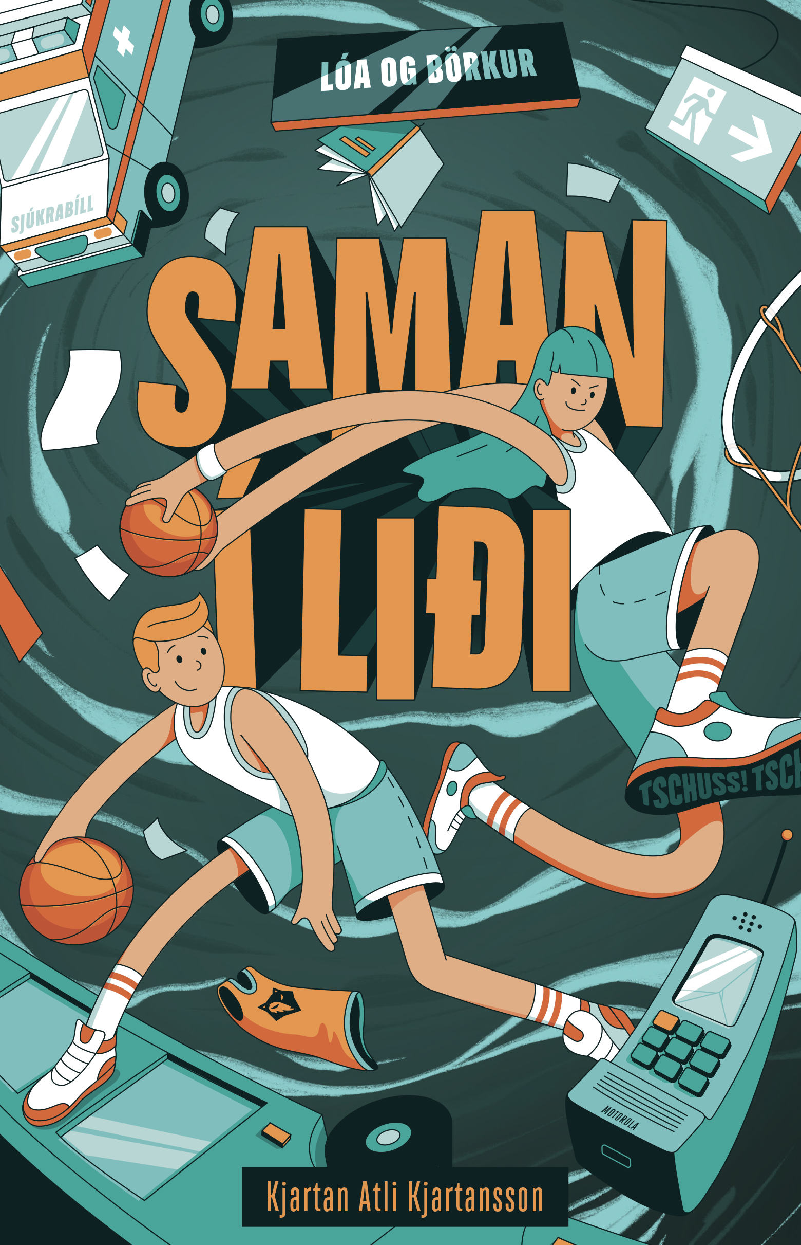 Saman í liði (Lóa og Börkur, #1)
