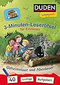 Leseprofi Rätselblock Lesen lernen 1. Klasse: 3-Minuten-Leserätsel für Erstleser - Geheimnisse und Abenteuer