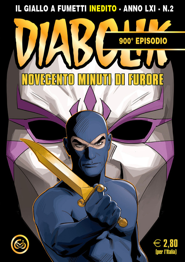 Diabolik Anno LXI n. 2: Novecento minuti di furore (Mass Market Paperback)