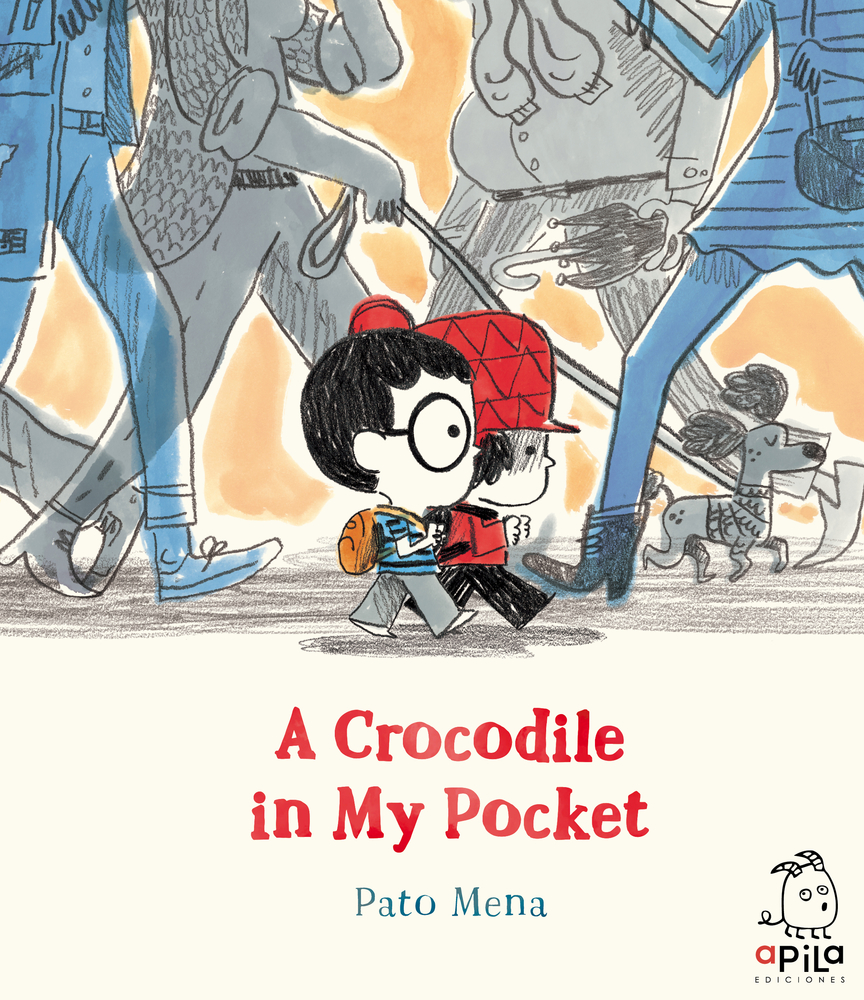 Portada de A Crocodile in My Pocket, de Pato Mena