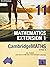 CambridgeMATHS Stage 6 Mathematics Extension 1 Year 11 by Bill Pender