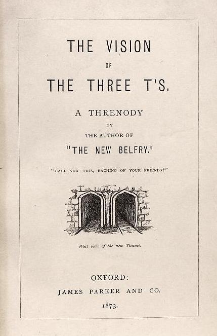 The Vision of the Three T's : A Threnody