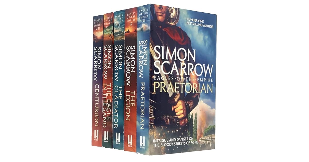 Simon Scarrow Eagle Series Collection 5 Books Set by Simon Scarrow