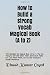 How to Build a Strong Vocab! Magical Book (A to Z) by Dinesh Kumar Goyal