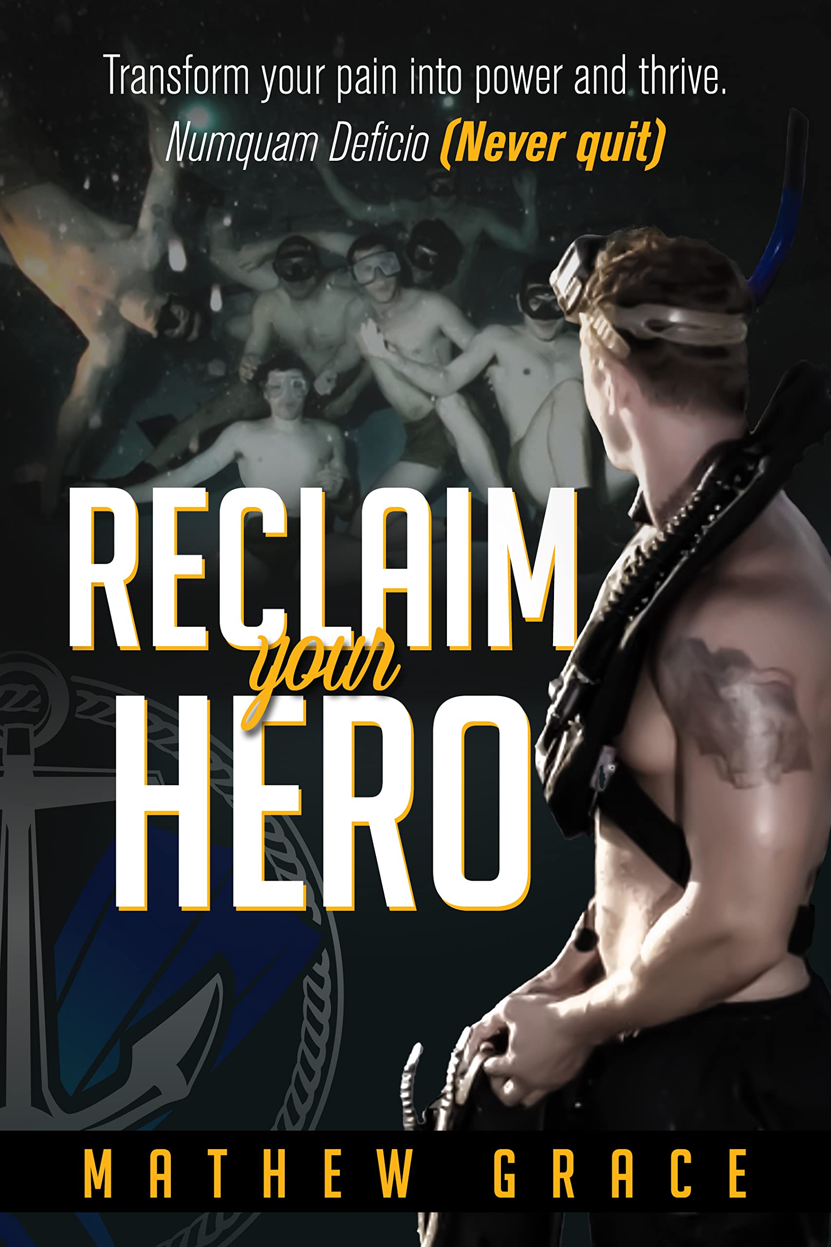 Reclaim Your Hero: Transform Your Pain into Power and thrive. Numquam Deficio (Never Quit)