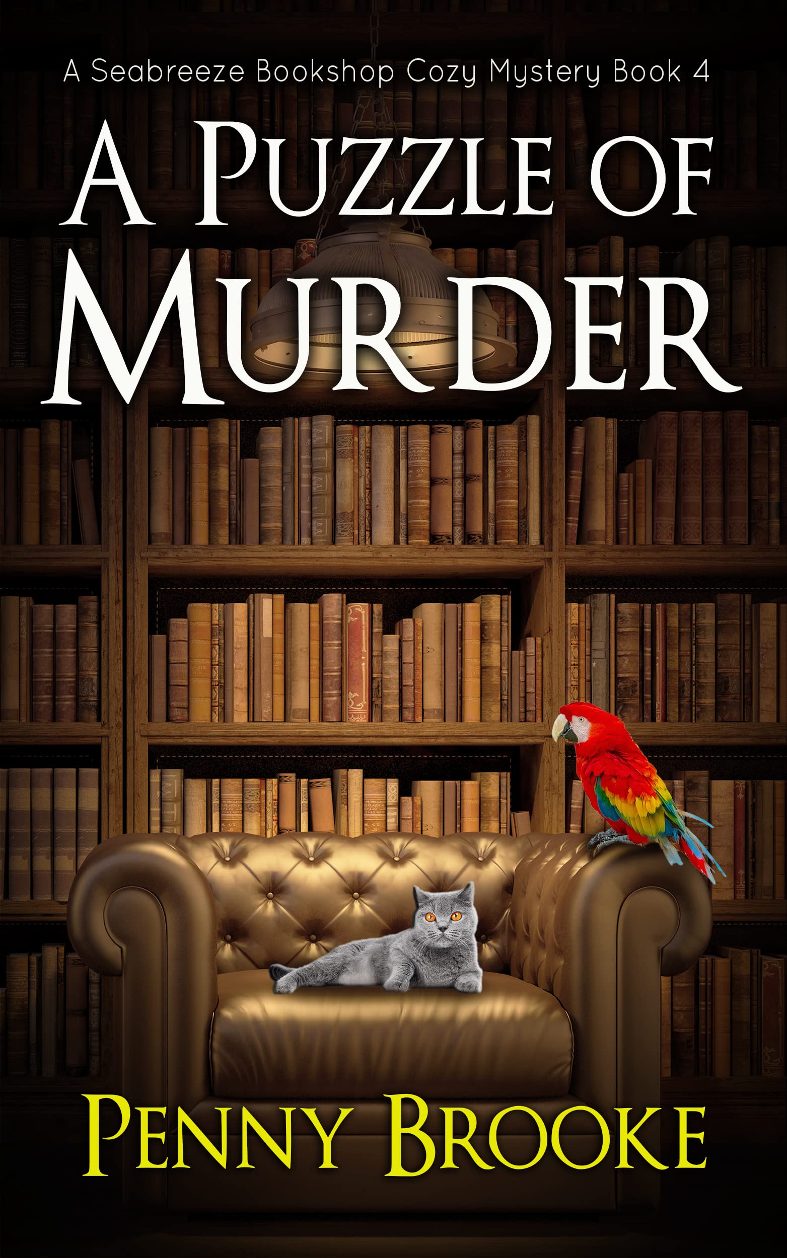 A Puzzle of Murder (Seabreeze Bookshop #4)