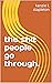 the shit people go through. by kenzie l. stapleton