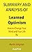 Summary and Analysis of Learned Optimism: How to Change Your Mind and Your Life By Martin Seligman