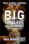 Book cover for Big Things Have Small Beginnings: Learn to Play the Great Game