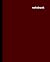 Notebook: Simple Composition Notebook - Maroon - College Ruled 100 Pages - 7.5 x 9.25