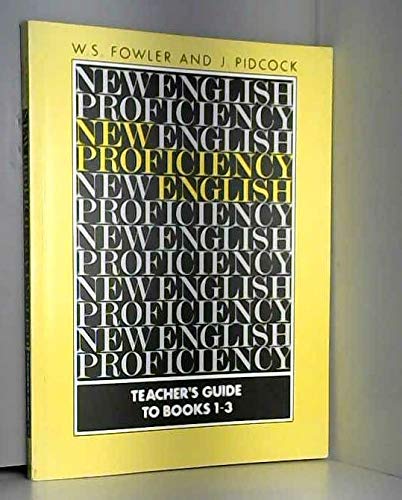 New Proficiency English. Teacher's Guide 1-3 (Paperback)