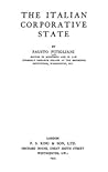 The Italian Corporative State The Italian Corporative State