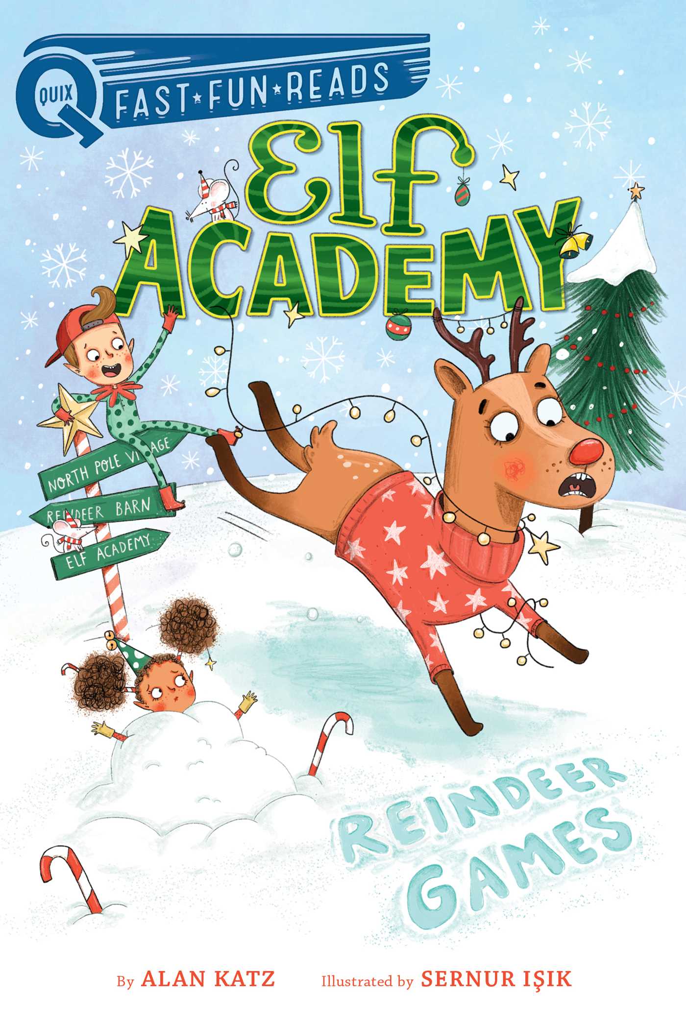 Reindeer Games: A QUIX Book (2) (Elf Academy)