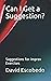 Can I Get a Suggestion?: Su...