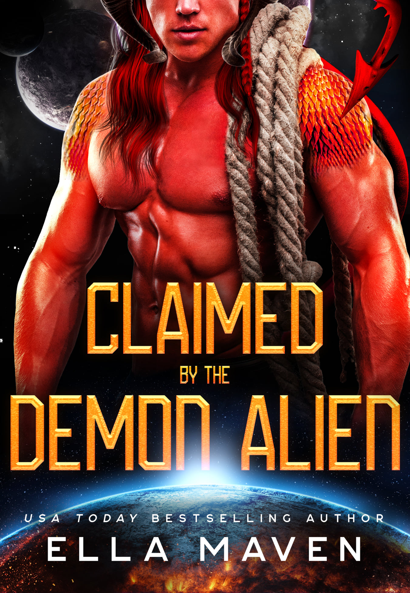 Claimed by the Demon Alien (Kindle Edition)