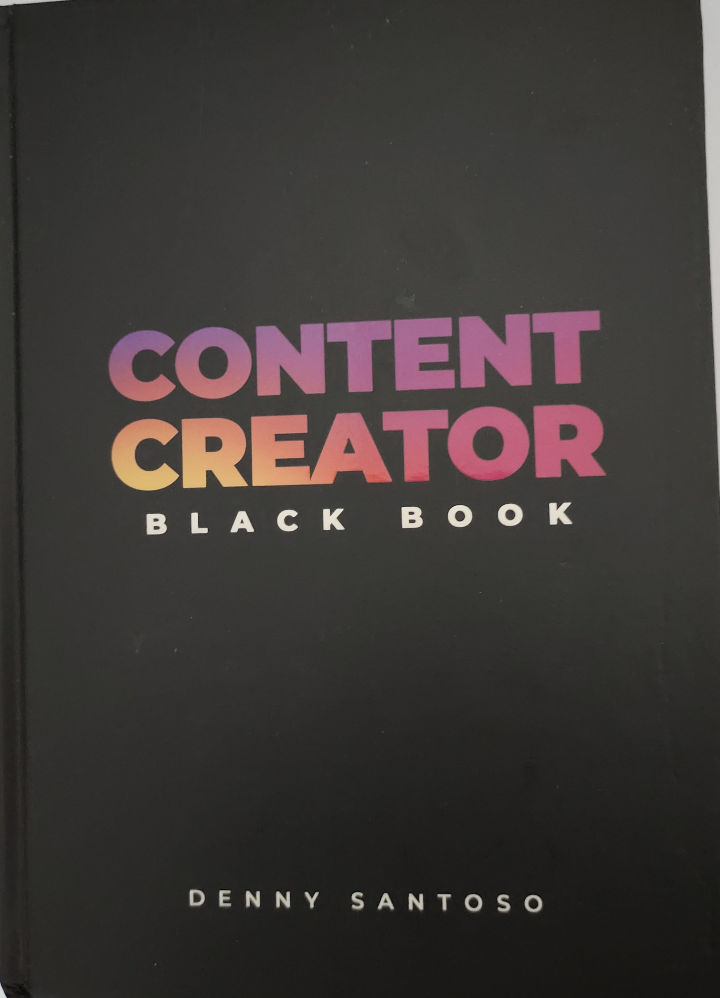 Content creator black book