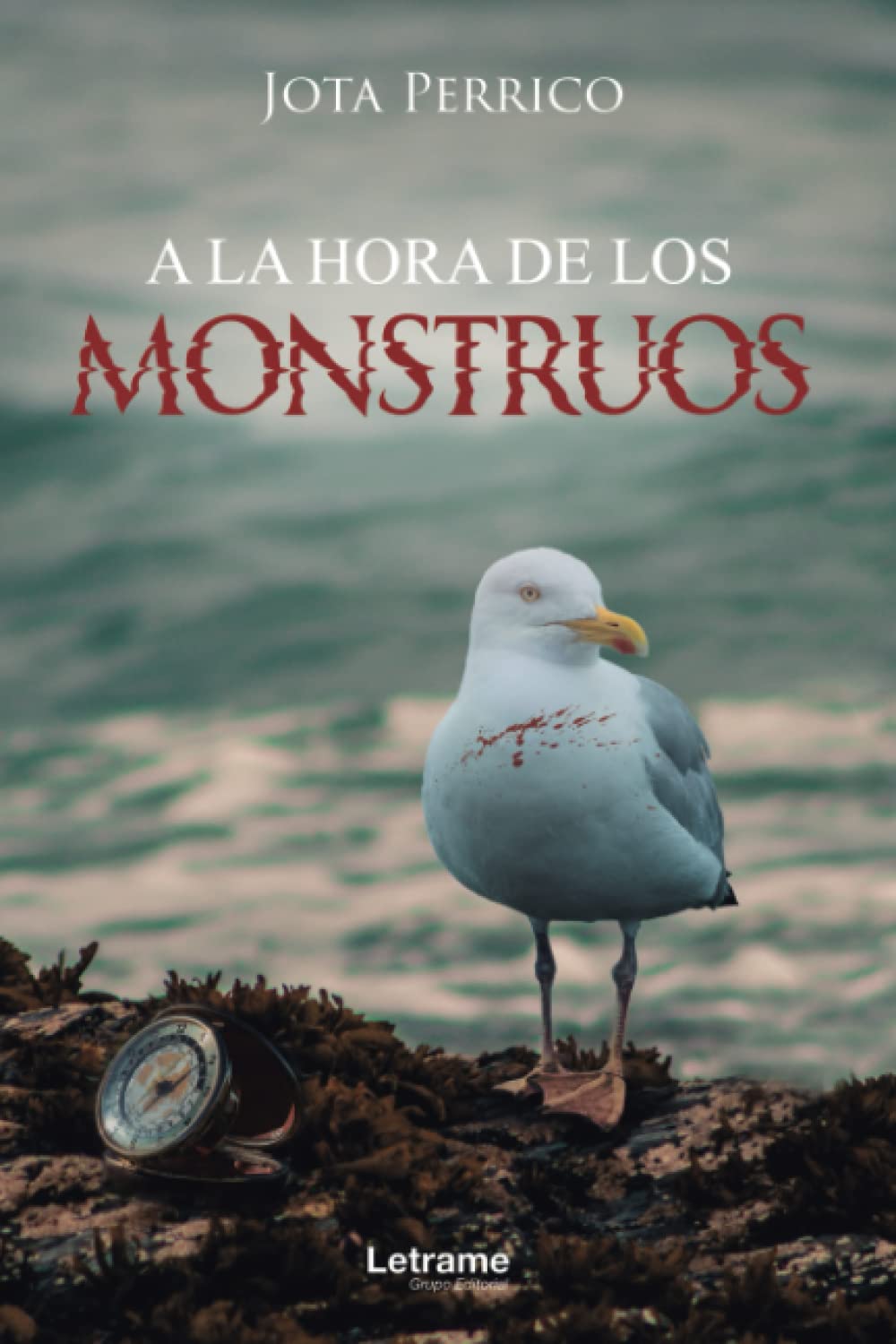 Portada de A la hora de los monstruos, de Jota Perrico