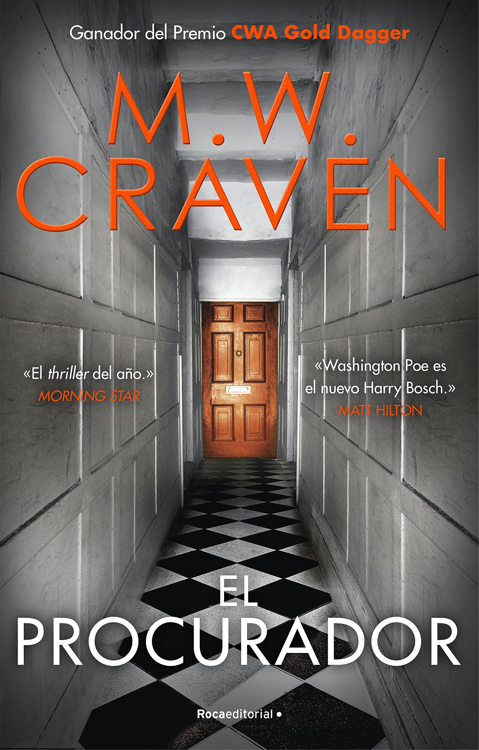 Portada de El procurador, de M.W. Craven