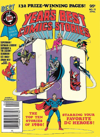 Best of DC Blue Ribbon Digest (1979-1986) #11: Year's Best Comic Stories (1980)