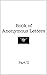 Book of Anonymous Letters P...