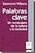 Palabras clave: un vocabulario de la cultura y la sociedad