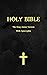 Holy Bible The King James Version With Apocrypha: The King James Authorized Version of the Bible, with Apocrypha/Deuterocanon (KJV for Kindle)